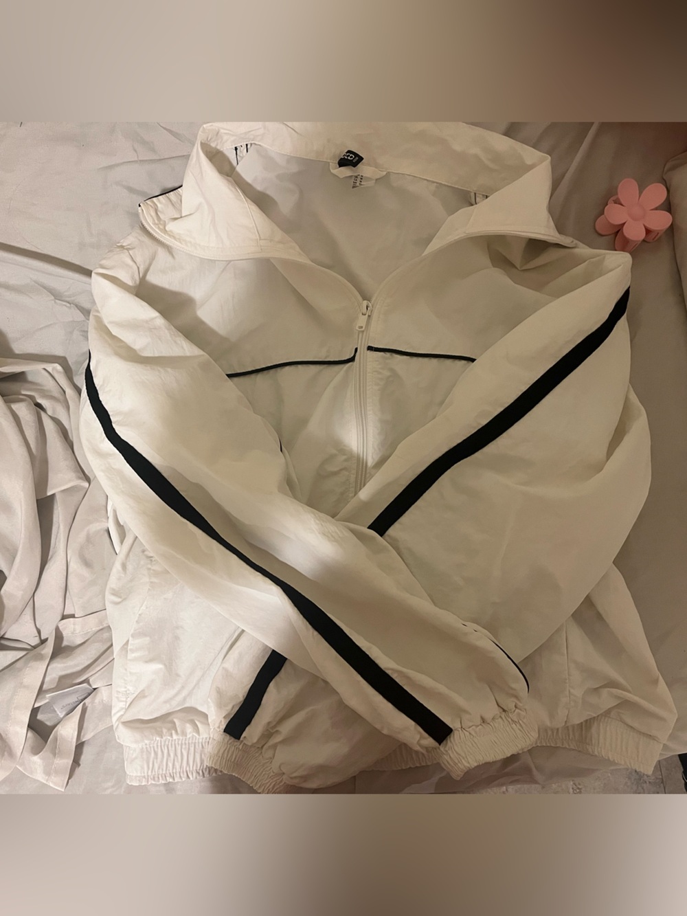 Divided Cream Lightweight Jacket